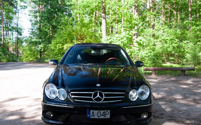 Mercedes-Benz CLK cena 59900 przebieg: 151000, rok produkcji 2007 z Warszawa małe 172